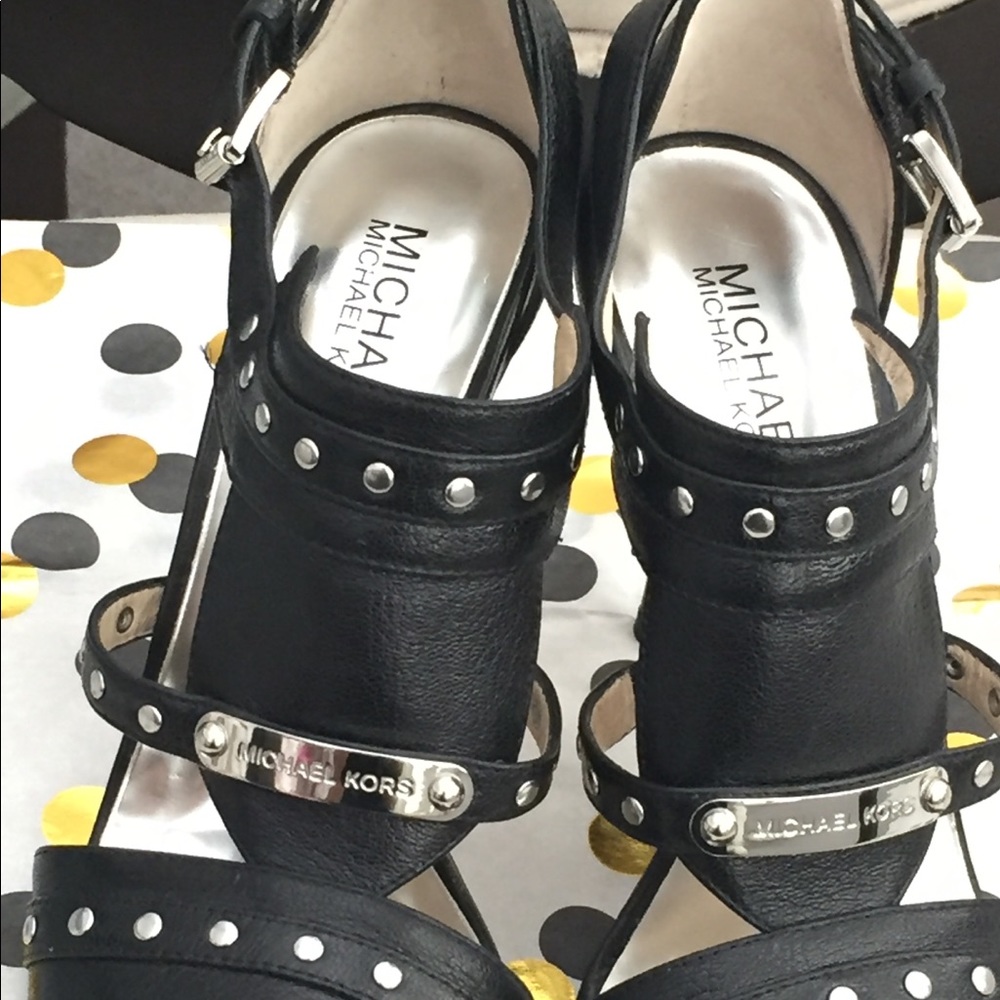 Michael Kors Black Glam sandal